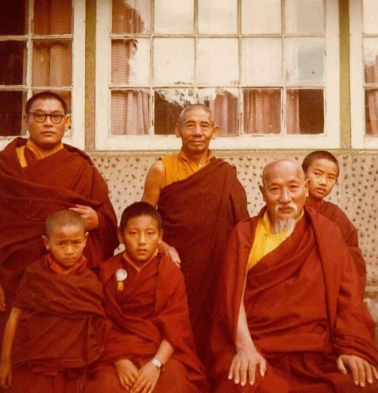 Ngài Sey Rinpoche đời trước và Ngài Shakya Shri đều có mặt trên cây truyền thừa Drukpa